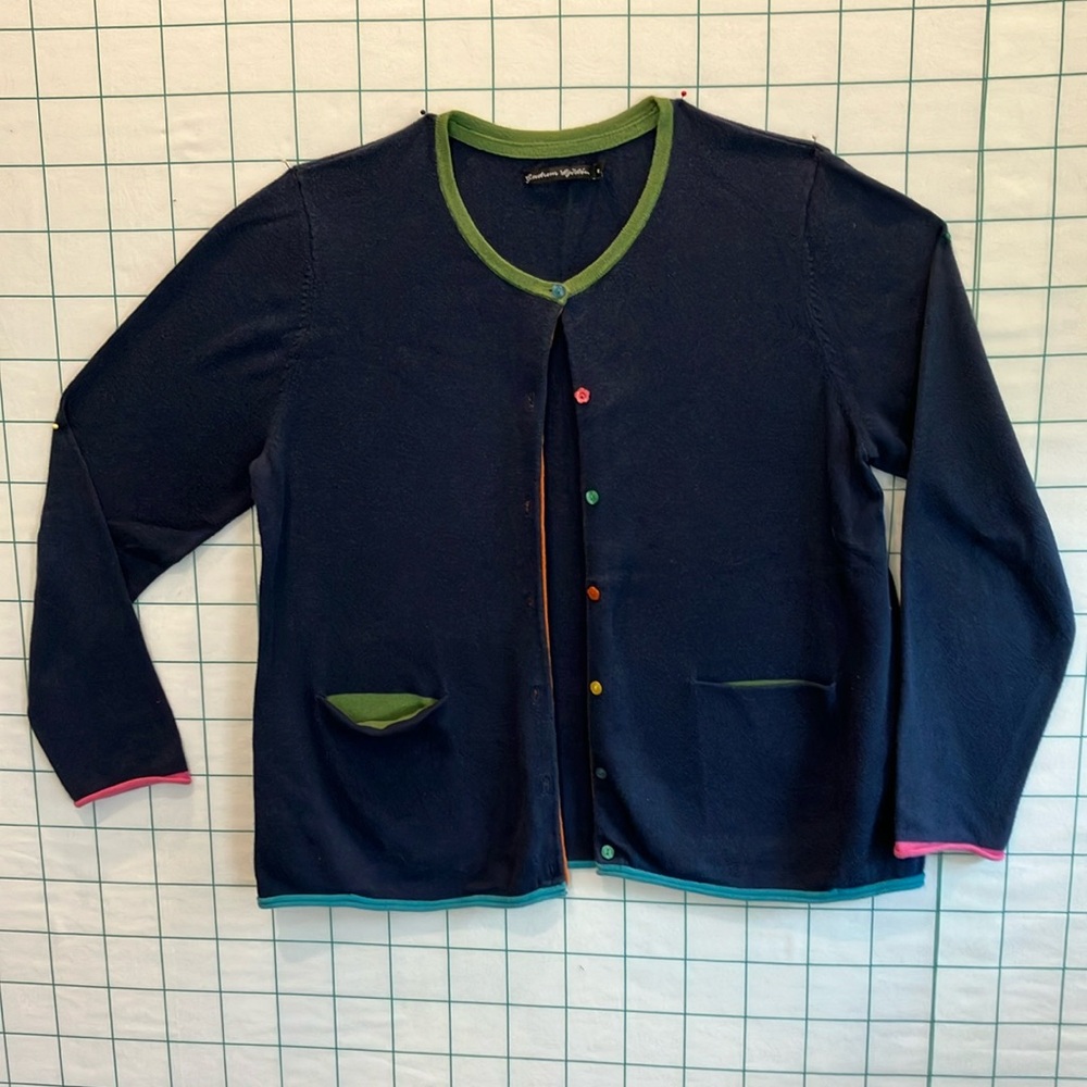 Gudrun Sjogen cardigan navy